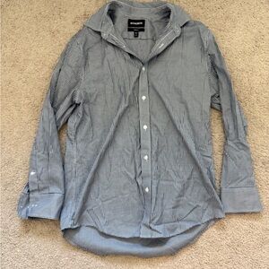 Bonobos Men's Navy and White Checkered Shirt